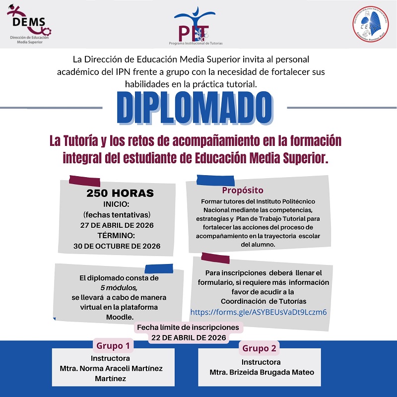 diplomado tutoria y retos